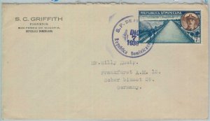 81610 - DOMINICANA - POSTAL HISTORY -   COVER  from San Pedro de Macoris 1938