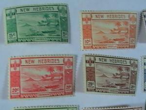 NEW HEBRIDES/BRITISH # 50-61-MINT/HINGED-COMPLETE SET-------GEOVI------1938