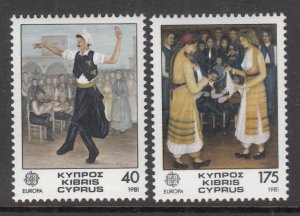 Cyprus 560-561 Europa MNH VF