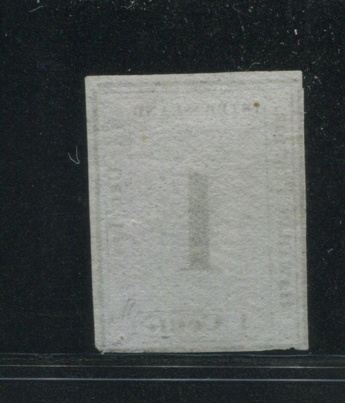 1863 Hawaii Postage Stamp #15 Mint No Gum F/VF Plate 4-B Type II