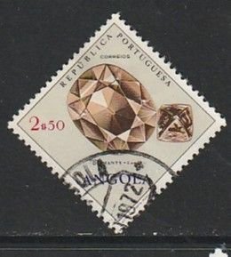 1970 Angola - Sc 555 - used VF - 1 single - Diamonds