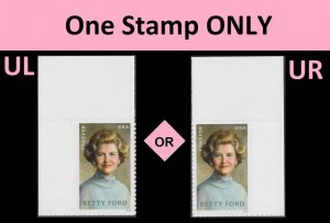 US 5852 Betty Ford F corner single MNH 2024