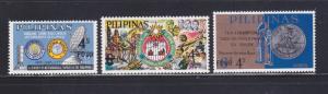 Philippines 1069-1071 Set MH Various (A)