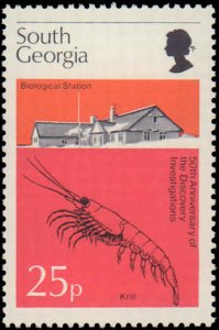 South Georgia #44-47, Complete Set(4), 1976, Polar, Never Hinged