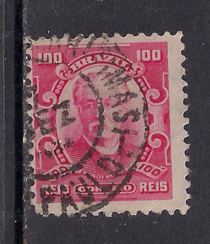 1920-22 Brazil Brasil 100 Reis Used Hinged Stamp