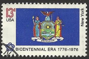 # 1643 USED STATE FLAG NEW YORK
