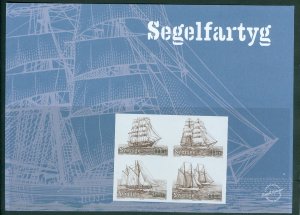 Sweden. Test Print 2008.  Sailing Ships. Engraver  Martin Morck