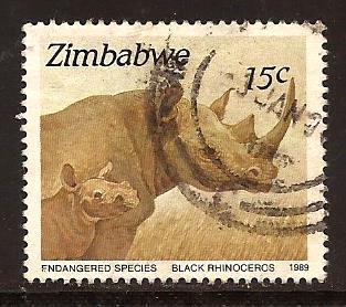 Zimbabwe  #  594  used