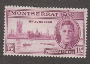 Montserrat 104 Peace Issue 1946