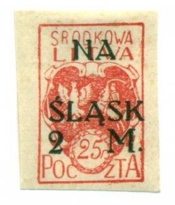 Central Lithuania 1921 #B1 MH Imperf SCV(2022)=$1.00