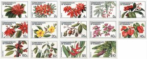 294447 MNH DOMINICA 1981 FLORES DE ARBOLES