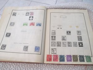 VEGAS - Battered 1928 Scott Album - OLD Stamps Incl China  >160 Photos! FE604