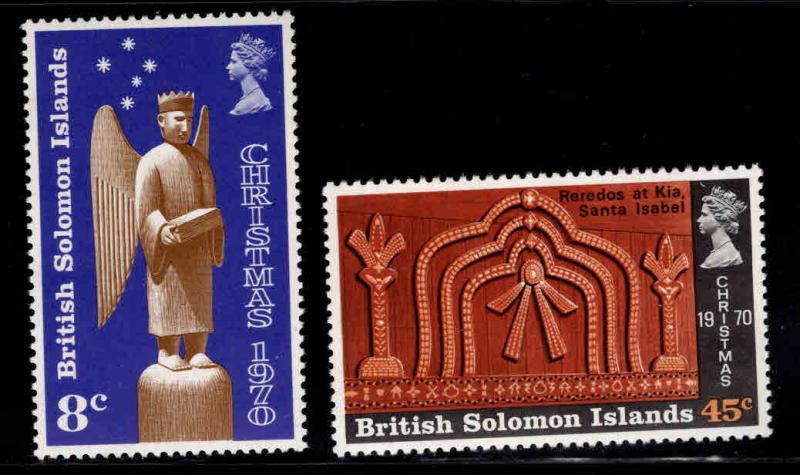 British Solomon Islands Scott 212-213 MNH** set