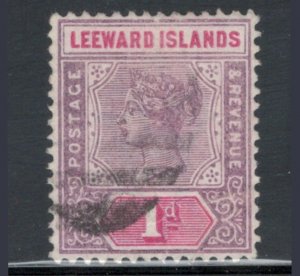 Leeward Islands 1890 Queen Victoria 1p Scott # 2 Used