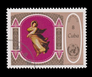 LATIN AMERICA STAMP 1973. SCOTT # 1823. USED.