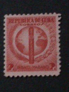 CUBA-SC#357-CUBA'S TOBACCO INDUSTRY-WORLD FAMOUS CIGARS-MINT-85 YEARS OLD