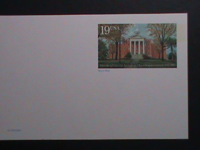 ​UNITED STATES-1993- WIUENBERG UNIVERSITY-SPRINGFIELD-OHIO-MNH- POST CARD-VF