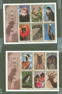 Palau #570-571  Single (Complete Set) (Fauna)