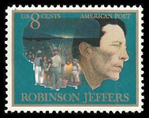 PCBstamps   US  #1485 8c Arts - Robinson Jeffers, MNH, (16)