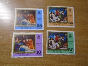 St Lucia  #  312-15  MNH