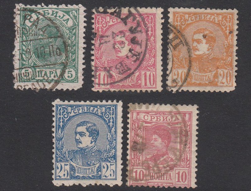 Serbia 27//34 Used Short Set CV $3.50