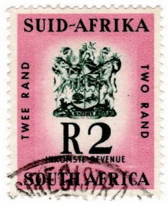 (I.B) South Africa Revenue : Duty Stamp R2 (1961)