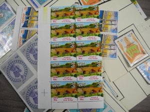 PERSIA, Fantastic assortment of Stamps in glassines, mounted on cut pages