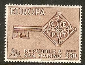 SAN MARINO  687 MNH 1968 Europa