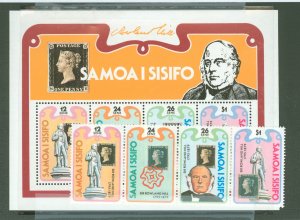 Samoa (Western Samoa) #513-516a  Single (Complete Set)