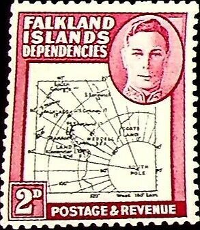 Falkland Islands, Dependencies 1946 2d SG G3 ** MNH KGVI (002821)