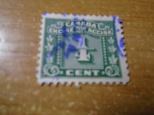 Canada Revenue Stamp  van Dam  #  FX57  used