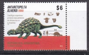 Argentina, Fauna, Dinosaurs MNH / 2015