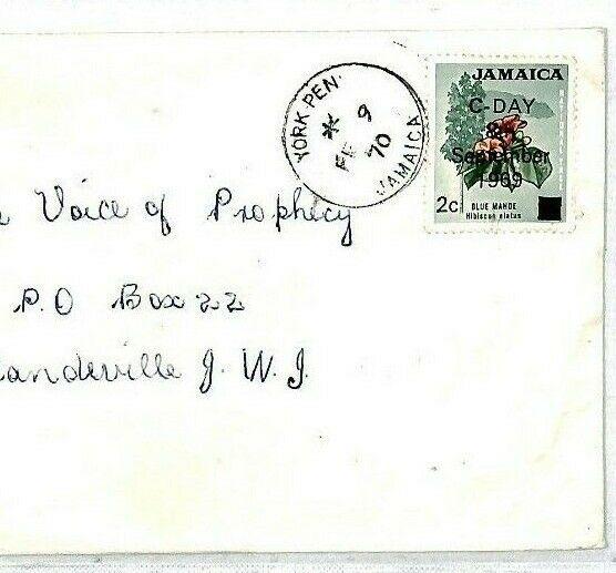 Jamaica Superb *YORK PEN* CDS 1970 C-DAY Cover RADIO {samwells-covers} CS111