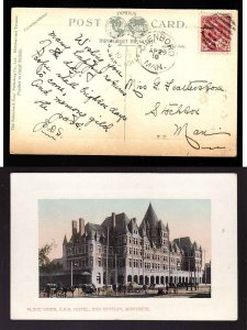 Canada-cover  #4352b -  2c KEVII - Glenboro, Man- Ap 29 1910-Sto