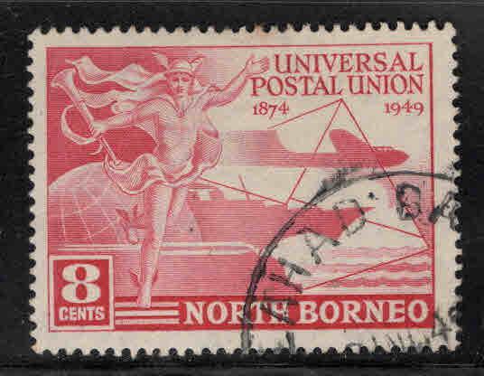 North Borneo Scott 240 used UPU stamp