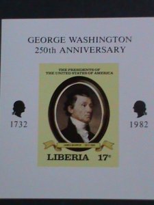 ​LIBRERIA 1981- SC# 904 250TH ANNIVERSARY-USA- JAMES MONROE IMPERF: MNH S/S VF