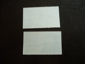 Stamps - Sweden - Scott# 1006-1007 - Mint Never Hinged Part Set of 2 Stamps