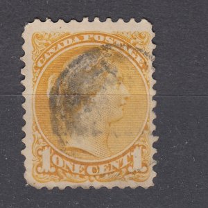 J29868, 1870-89 canada used #35a queen
