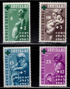 Suriname Scott B112-B115 MNH** 1965 semi-postal set