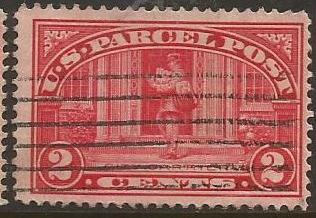 U.S. Scott #Q2 Parcel Post Clerk Stamp - Used Single