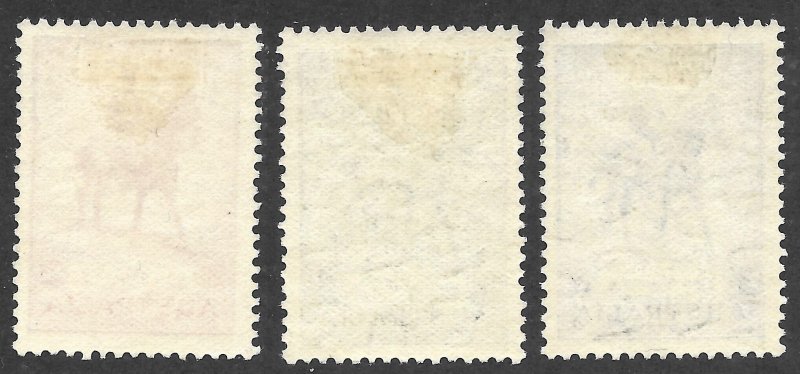 Doyle's_Stamps: MLH 1935 XF+ Australian KGV Set Scott  #152* to #154*