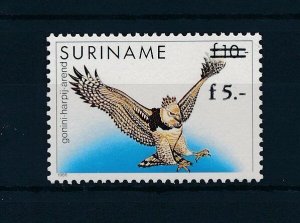 [SU791] Suriname Surinam 1993 Birds Arend Overprint MNH