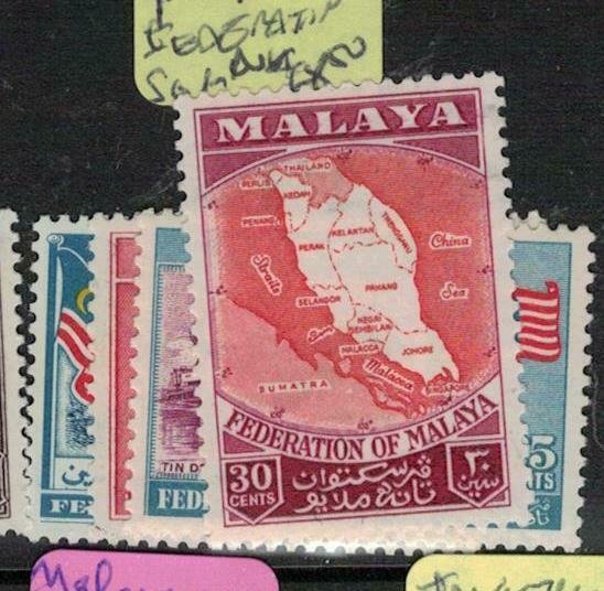 Malaya Federation SG 1-4 MNH (2eoy)