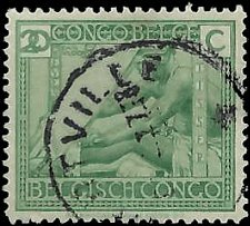 BELGIAN CONGO   #92 USED (1)