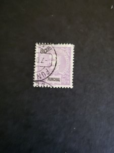 Stamps Funchal Scott #26 used