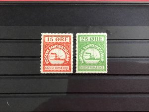 Denmark Horsens Steamship Company Mint Never Hinged Stamps R37096