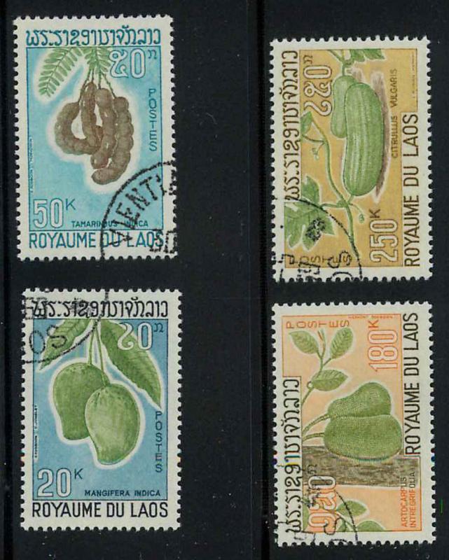 Laos 174-177 Used VF