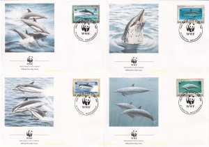 183327 MNH MONTSERRAT 1990 DELFINES