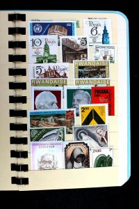 Deluxe Vintage Stamp Collecting Starter Kit by USPS Space Stamps in Stock Book