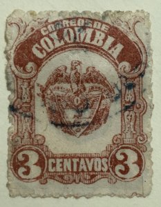 AlexStamps COLUMBIA #358 VF Used